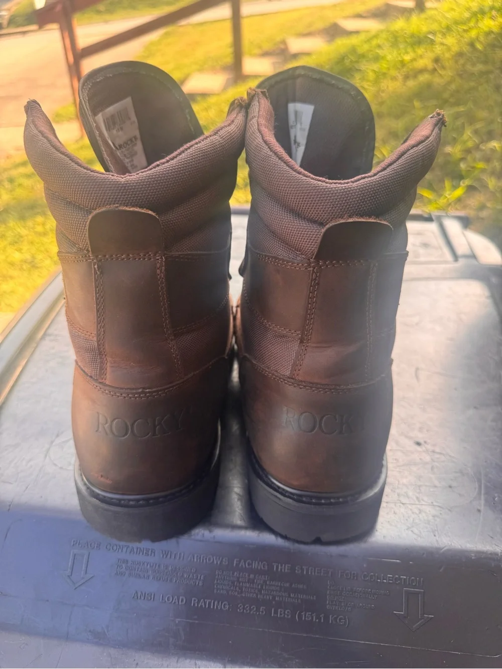 Rocky 8210 Vintage 1000 Gram Thinsulate Gore-Tex Insulated Boots Size 13M